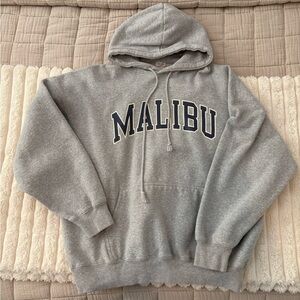 John Galt Brandy Melville Malibu Oversized Hoodie Greg Navy One Size